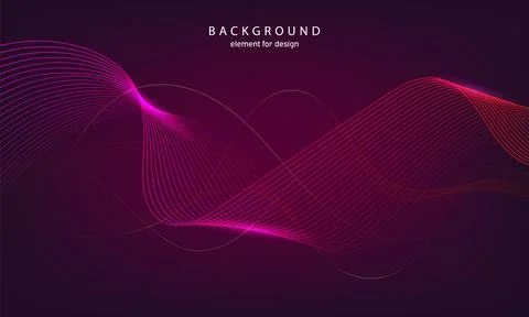 Abstract wave background. Element for design. Digital frequency track equaliz Stock Illustration