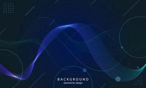 Abstract wave background. Element for design. Digital frequency track equaliz Stock Illustration