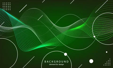 Abstract wave background. Element for design. Digital frequency track equaliz Ilustración de archivo