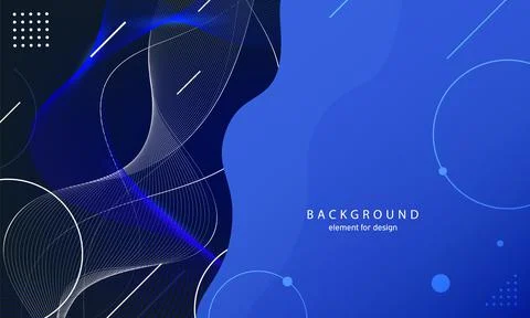 Abstract wave background. Element for design. Digital frequency track equaliz Illustrazione stock