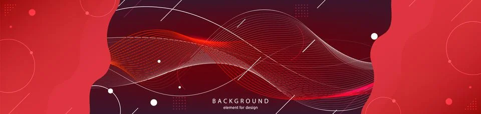 Abstract wave background. Element for design. Digital frequency track equaliz Illustrazione stock