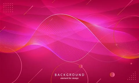 Abstract wave background. Element for design. Digital frequency track equaliz Stock Illustration