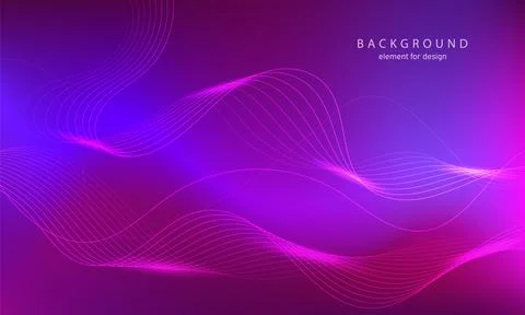 Abstract wave background. Element for design. Digital frequency track equaliz Illustrazione stock