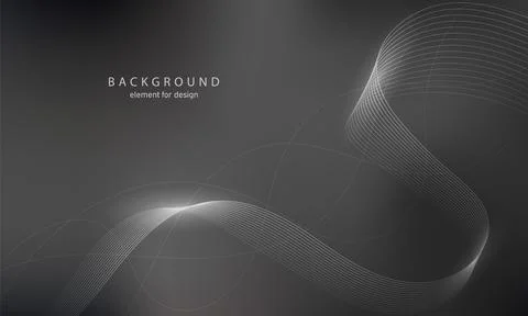Abstract wave background. Element for design. Digital frequency track equaliz Stock Illustration