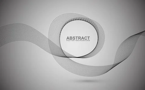 Abstract wave background. Elements for design. Digital frequency track equa.. Stock Illustration