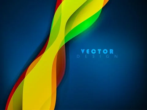 Abstract wave background. EPS 10. 스톡 일러스트