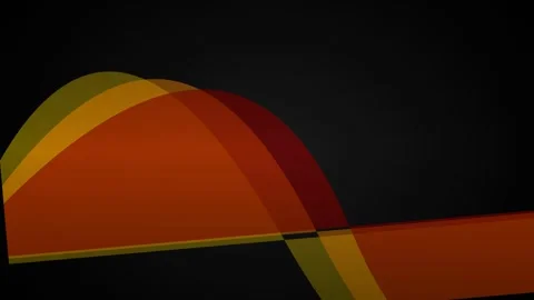 Abstract wave background featuring colorful geometric shapes moving 스톡 동영상 345617692