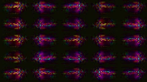 Abstract Wave Background Glitch Horizontal Stock Footage 331082496