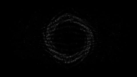 Abstract Wave Background Glitch Horizontal Stock Footage 331094947