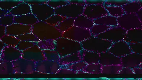 Abstract Wave Background Glitch Horizontal Stock Footage 331095473