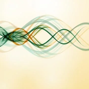 Abstract wave background Stock Illustration