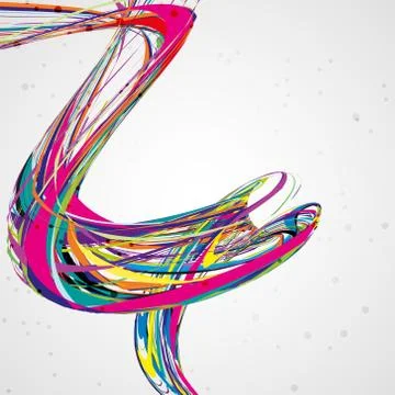 Abstract wave background Stock-Illustration