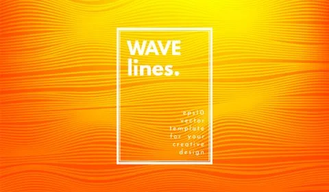 Abstract Wave Background. Stock Illustration