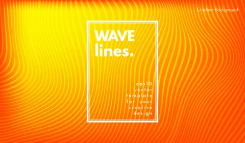 Abstract Wave Background. Stock Illustration