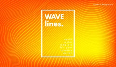 Abstract Wave Background. Stock Illustration