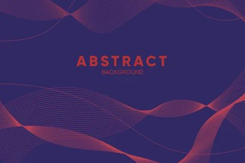 Abstract wave background Stock Illustration