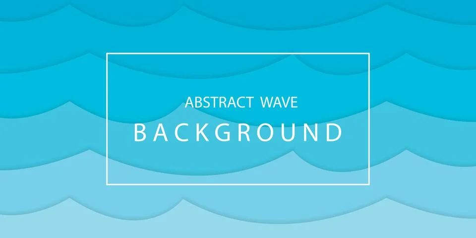 Abstract wave background Stock Illustration