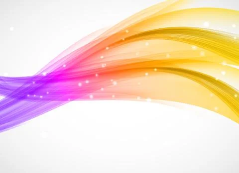 Abstract Wave Background.  Illustration Stock Illustration