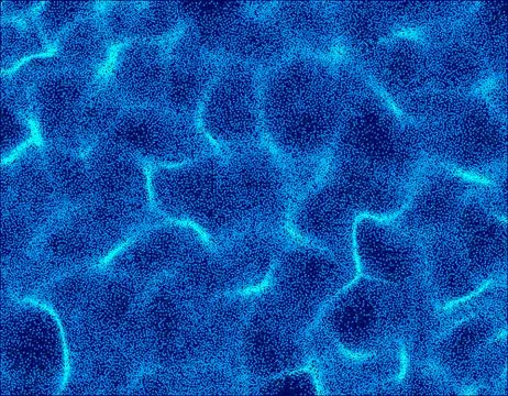 Abstract Wave background of particles. 스톡 일러스트