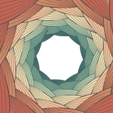 Abstract Wave Background - Vector Illustration Stock Illustration