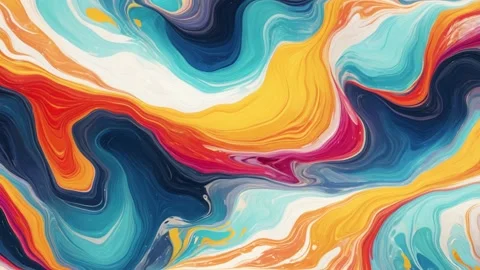 ABSTRACT WAVE BACKGROUND WHITE PASTEL COLORS ABSTRACT Stock Footage 293579165