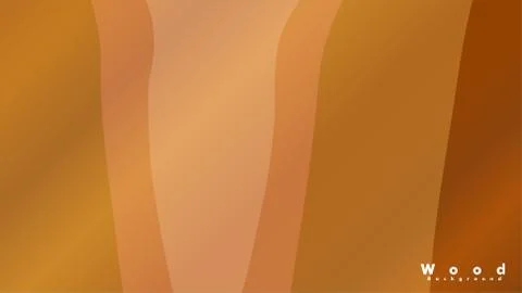 Abstract wave background with wooden patterns Stock Illustration