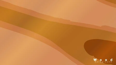 Abstract wave background with wooden patterns Stock Illustration
