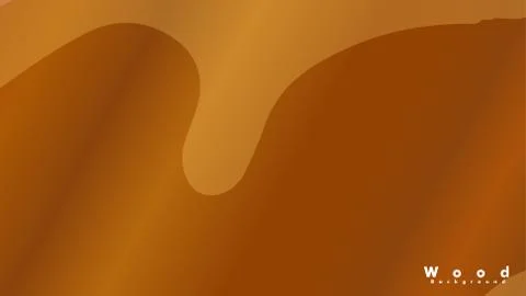 Abstract wave background with wooden patterns Stock Illustration