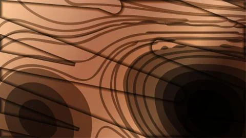 Abstract wave background with wooden patterns 스톡 일러스트