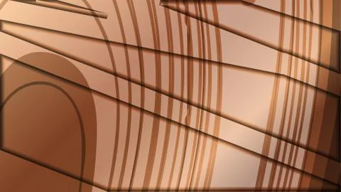 Abstract wave background with wooden patterns Stock Illustration