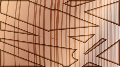 Abstract wave background with wooden patterns Illustrazione stock