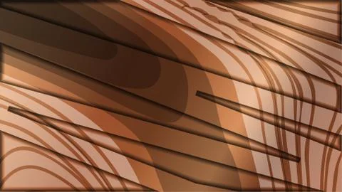 Abstract wave background with wooden patterns 스톡 일러스트