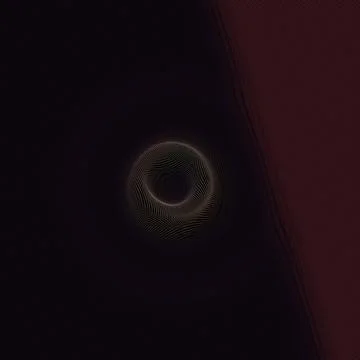 Abstract wave with Cinematic Particles Dust dots backdrop illustration of dark Stockillustratie