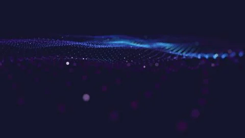 Abstract wave colorful background Illustrazione stock