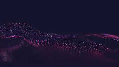 Abstract wave colorful background Stock Illustration