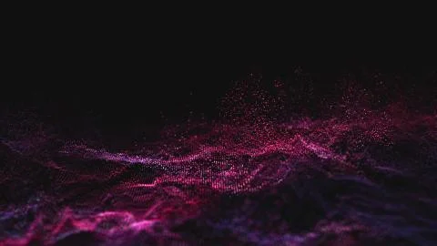 Abstract wave colorful background Stock Illustration