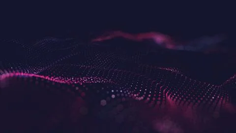 Abstract wave colorful background Stock Illustration