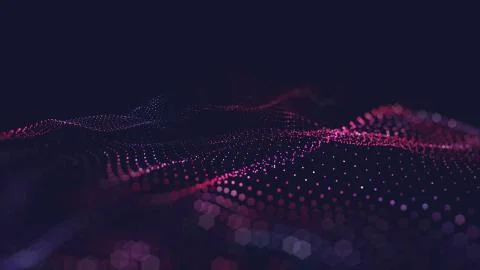 Abstract wave colorful background Illustrazione stock