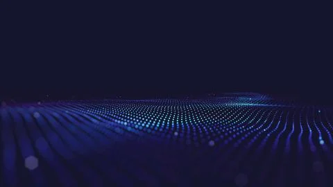 Abstract wave colorful background Stock-Illustration