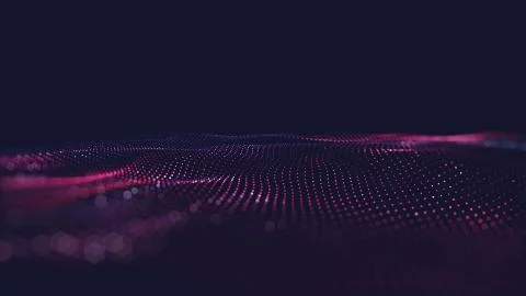 Abstract wave colorful background Stock Illustration