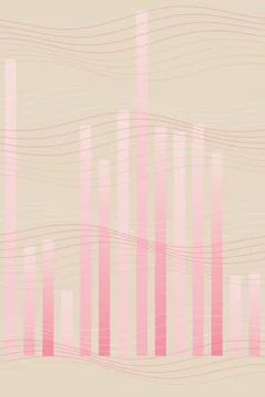 Abstract Wave Data Visualization Stock Photos