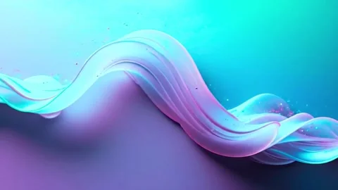 Abstract wave design. Colorful gradient background Vídeo Stock 334271304