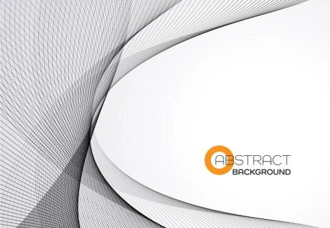 Abstract wave design element Stock Illustration