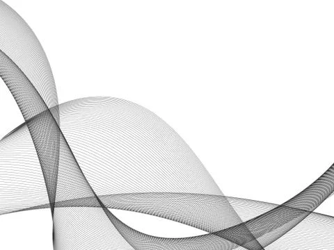 Abstract Wave Design Illustrazione stock