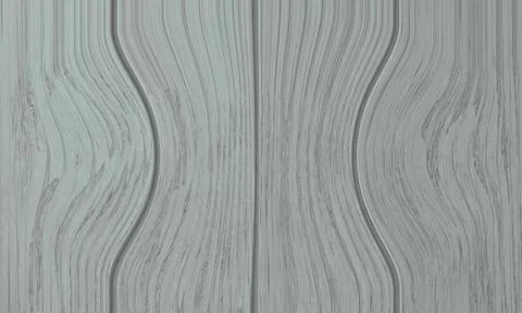 Abstract wave distortion on light grey wooden panel texture background Stock Photos