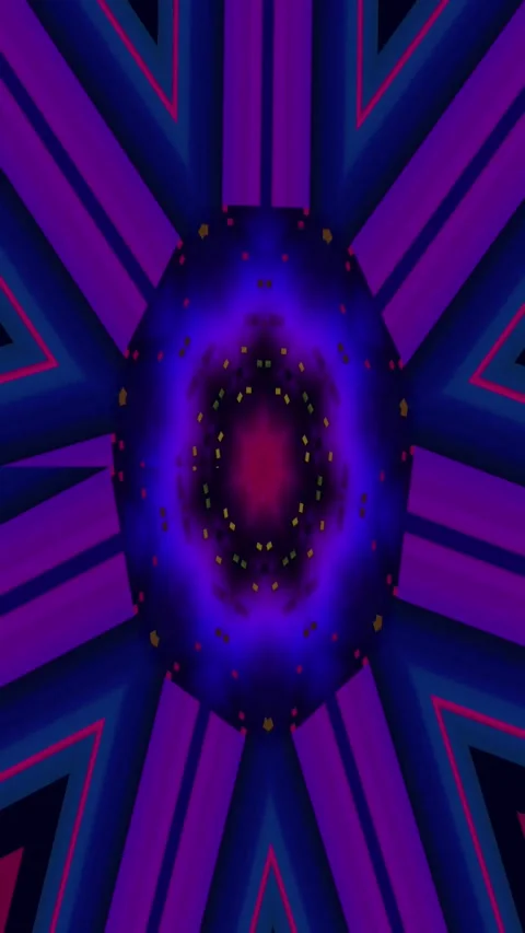 Abstract Wave Distortion Portrait Stock Footage 331097647