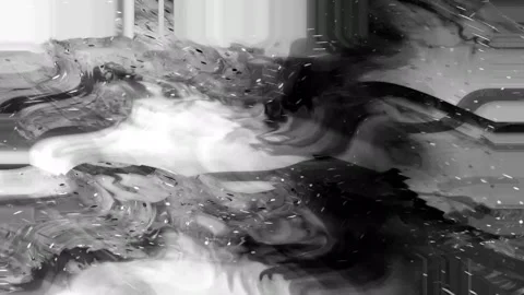 Abstract Wave Distortion Widescreen Stock Footage 331080563