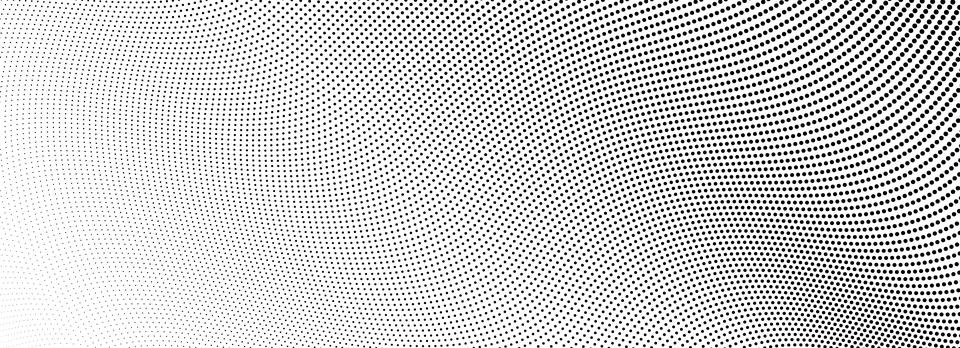 Abstract wave dotted line background. Tech dynamic dash stripe texture. Black Stock Illustration