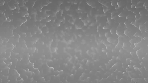Abstract wave-like dotted mesh pattern being visualized in digital space, with Stock Footage 307436320