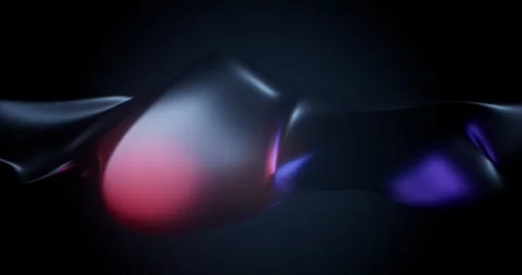 Abstract wave dynamic background loop animated Stock Footage 325508629